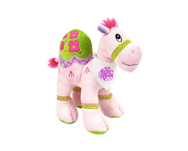 Pink Camel with Bandana